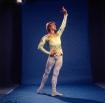 Studio photo of Peter Martins in costume for a New York City Ballet production of "The Nutcracker" (New York)