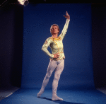 Studio photo of Peter Martins in costume for a New York City Ballet production of "The Nutcracker" (New York)