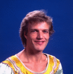 Studio photo of Peter Martins in costume for a New York City Ballet production of "The Nutcracker" (New York)