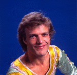 Studio photo of Peter Martins in costume for a New York City Ballet production of "The Nutcracker" (New York)