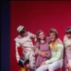 Studio photo of Peter Martins and students from the School of American Ballet in costume for a New York City Ballet production of "The Nutcracker" (New York)