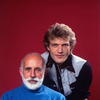 New York City Ballet - Studio photo of (L-R) Jerome Robbins and Peter Martins (New York)