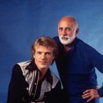 New York City Ballet - Studio photo of Jerome Robbins and Peter Martins (L) (New York)