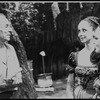 New York City Ballet production of movie version of "A midsummer Night's Dream", George Balanchine with Mimi Paul and Patricia McBride, choreography by George Balanchine (New York)