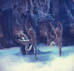New York City Ballet production of movie version of "A Midsummer Night's Dream" with dancers as dogs, choreography by George Balanchine (New York)