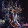 New York City Ballet production of movie version of "A Midsummer Night's Dream" with Arthur Mitchell as Puck, choreography by George Balanchine (New York)