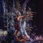 New York City Ballet production of movie version of "A Midsummer Night's Dream" with Arthur Mitchell as Puck, choreography by George Balanchine (New York)