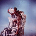 New York City Ballet production of movie version of "A Midsummer Night's Dream" with Arthur Mitchell as Puck, choreography by George Balanchine (New York)