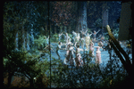 New York City Ballet production of movie version of "A Midsummer Night's Dream" showing a forest scene, choreography by George Balanchine (New York)