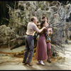 New York City Ballet production of movie version of "A midsummer Night's Dream" with George Balanchine rehearsing Patricia McBride as Hermia, choreography by George Balanchine (New York)