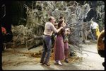 New York City Ballet production of movie version of "A midsummer Night's Dream" with George Balanchine rehearsing Patricia McBride as Hermia, choreography by George Balanchine (New York)
