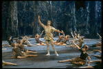 New York City Ballet production of movie version of "A Midsummer Night's Dream" with Edward Villella as Oberon, choreography by George Balanchine (New York)