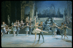 New York City Ballet production of movie version of "A Midsummer Night's Dream" with Allegra Kent and Jacques d'Amboise, choreography by George Balanchine (New York)