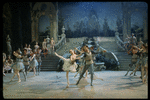 New York City Ballet production of movie version of "A Midsummer Night's Dream" with Allegra Kent and Jacques d'Amboise, choreography by George Balanchine (New York)