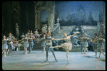 New York City Ballet production of movie version of "A Midsummer Night's Dream" with Allegra Kent and Jacques d'Amboise, choreography by George Balanchine (New York)