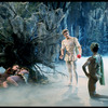 New York City Ballet production of the movie version of "A Midsummer Night's Dream" with Arthur Mitchell as Puck and Edward Villella as Oberon, choreography by George Balanchine (New York)