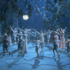 New York City Ballet production of the movie version of "A Midsummer Night's Dream" with Suzanne Farrell as Titania and Edward Villella as Oberon, choreography by George Balanchine (New York)