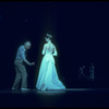 New York City Ballet production of "Vienna Waltzes" with George Balanchine rehearsing dancer Suzanne Farrell, choreography by George Balanchine (New York)