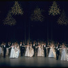 New York City Ballet production of "Vienna Waltzes"; dancers take a bow, choreography by George Balanchine (New York)