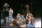 Shaun O'Brien as Drosselmeyer and Judith Fugate as Mary, in a New York City Ballet production of "The Nutcracker."