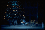 The leading toy soldiers' fight with mice, in a New York City Ballet production of "The Nutcracker."