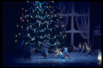 The leading toy soldiers' fight with mice, in a New York City Ballet production of "The Nutcracker."