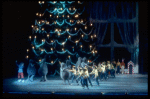 Toy soldiers fighting with mice, in a New York City Ballet production of "The Nutcracker."