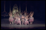 Suki Schorer in the Waltz of the Flowers, in a New York City Ballet production of "The Nutcracker."