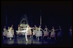 Sara Leland in the Waltz of the Flowers, in a New York City Ballet production of "The Nutcracker." (New York)