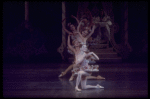 Carol Sumner as a Marzipan Shepherdess, in a New York City Ballet production of "The Nutcracker."