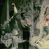 George Balanchine, Jacques d'Amboise and Melissa Hayden rehearse the Pas de Deux, in a New York City Ballet production of "The Nutcracker."