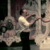George Balanchine and Melissa Hayden rehearse the Pas de Deux, in a New York City Ballet production of "The Nutcracker."
