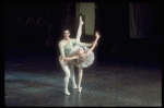 Suzanne Farrell as the Sugar Plum Fairy and Jacques d'Amboise as her Cavalier, in a New York City Ballet production of "The Nutcracker."