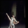 Suzanne Farrell as the Sugar Plum Fairy and Jacques d'Amboise as her Cavalier, in a New York City Ballet production of "The Nutcracker."