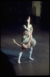 Suzanne Farrell as the Sugar Plum Fairy and Jacques d'Amboise as her Cavalier, in a New York City Ballet production of "The Nutcracker."