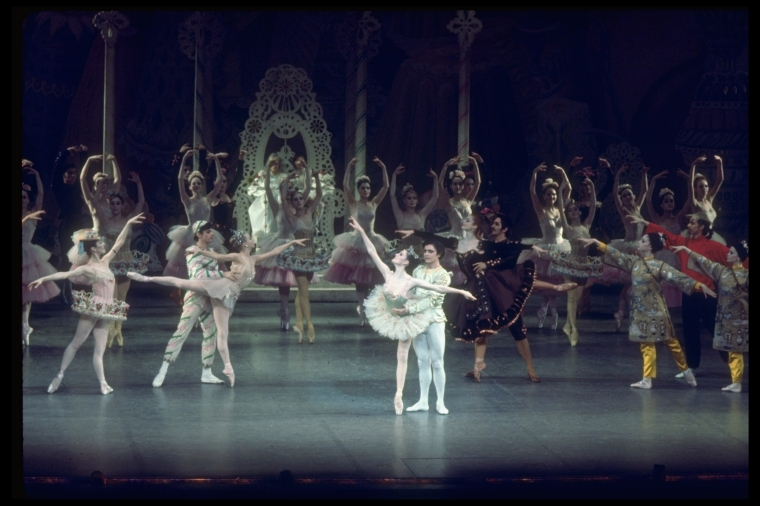 Patricia Mcbride As The Sugar Plum Fairy And Edward Villella As Her