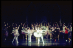 Patricia McBride as the Sugar Plum Fairy and Anthony Blum as her Cavalier, in a New York City Ballet production of "The Nutcracker." (New York)