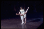 Kay Mazzo as the Sugar Plum Fairy and Peter Martins as her Cavalier, in a New York City Ballet production of "The Nutcracker." (New York)