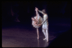 Kay Mazzo as the Sugar Plum Fairy and Peter Martins as her Cavalier, in a New York City Ballet production of "The Nutcracker." (New York)