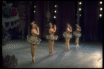 The Marzipan shepherdesses, in a New York City Ballet production of "The Nutcracker." (New York)
