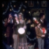 Shaun O'Brien as Drosselmeyer being greeted by Mary, in a New York City Ballet production of "The Nutcracker" (New York)