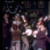 Shaun O'Brien as Drosselmeyer and his nephew being greeted by Mary, in a New York City Ballet production of "The Nutcracker" (New York)