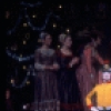 Shaun O'Brien as Drosselmeyer entertaining children with Bryan Pitts as the toy soldier, in a New York City Ballet production of "The Nutcracker" (New York)