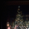Act I party scene with grandparents at center, in a New York City Ballet production of "The Nutcracker" (New York)