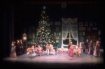Parents and children dancing, in a New York City Ballet production of "The Nutcracker" (New York)