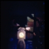 Shaun O'Brien as Drosselmeyer atop the grandfather clock, in a New York City Ballet production of "The Nutcracker" (New York)
