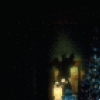 Shaun O'Brien as Drosselmeyer atop the grandfather clock calling the mice, in a New York City Ballet production of "The Nutcracker" (New York)