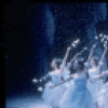 Snow scene, in a New York City Ballet production of "The Nutcracker" (New York)