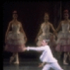Peter Boal as the Prince performing the Pantomime of the battle with the Mouse King, in a New York City Ballet production of "The Nutcracker" (New York)