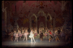 Act II finale with Merrill Ashley as the Sugar Plum Fairy and Joseph Duell as her Cavalier, in a New York City Ballet production of "The Nutcracker" (New York)